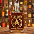 Star Trek 60th Anniversary 25oz Empty Whiskey Bottle – MAITM14918