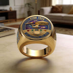 Star Trek 60th Anniversary 3D Engraved Ring – TANTN23249