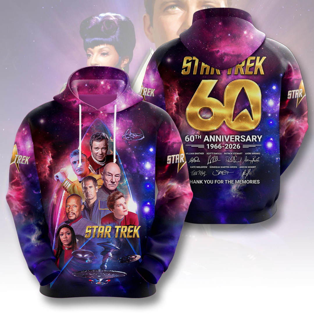 Star Trek 60th Anniversary 3D Apparel – HOATT17773