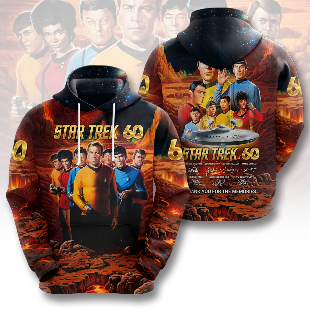 Star Trek 60th Anniversary 3D Apparel – HOATT19484