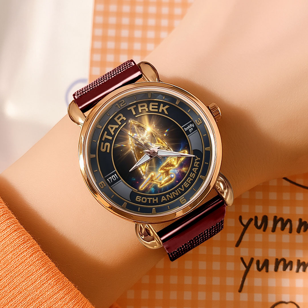 Star Trek 60th Anniversary Mesh Strap Quartz Watch – TMTHU7625