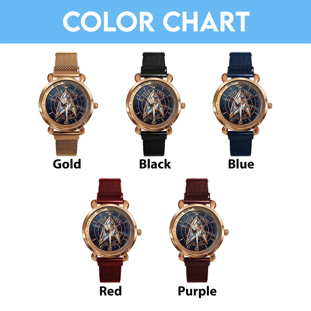 Star Trek 60th Anniversary Mesh Strap Quartz Watch – TMTHU7626