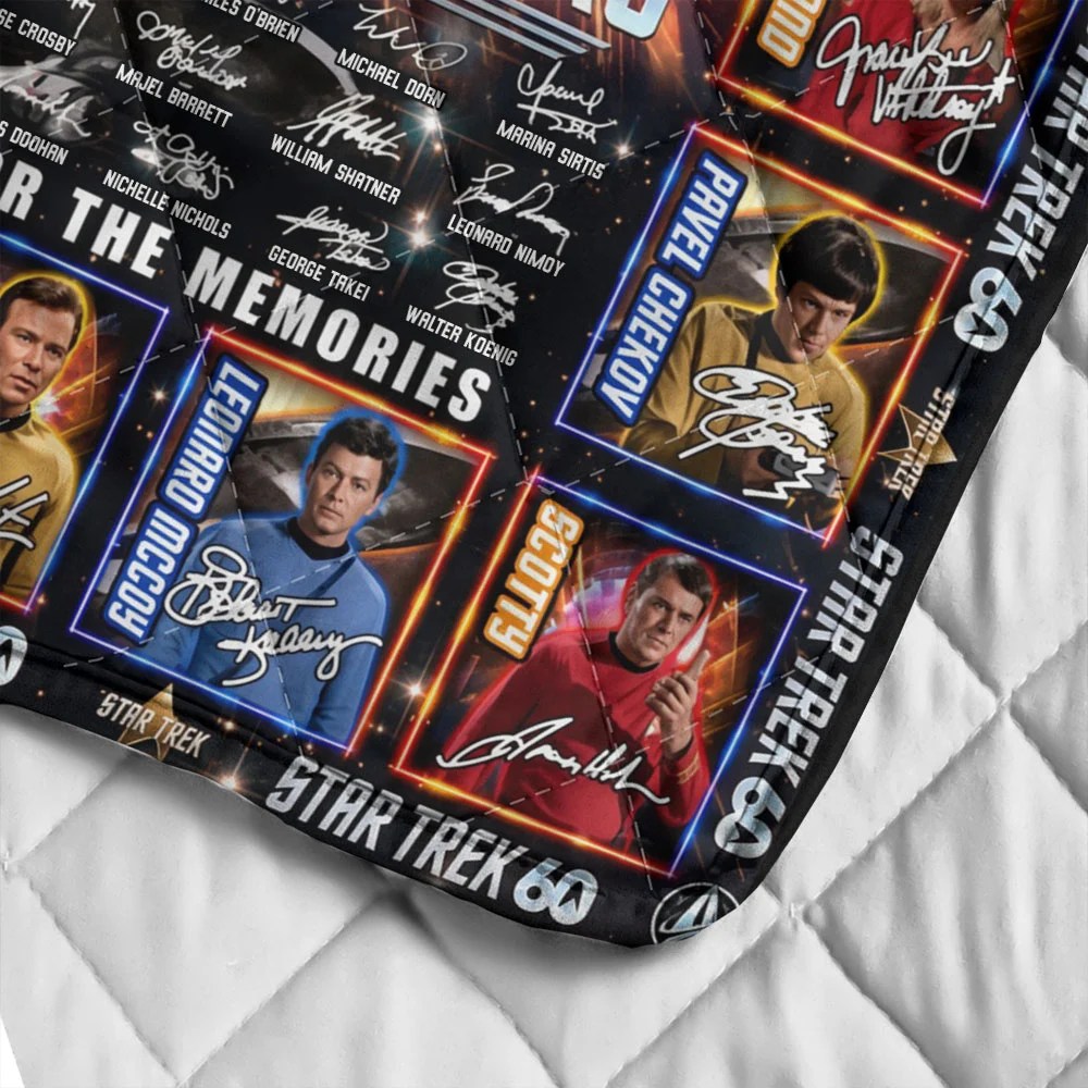 Star Trek 60th Anniversary Quilt Blanket – TMTHU8891