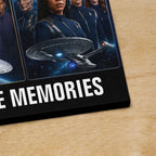Star Trek 60th Anniversary Rectangle Canvas With Inner Frame – TMTHU7164
