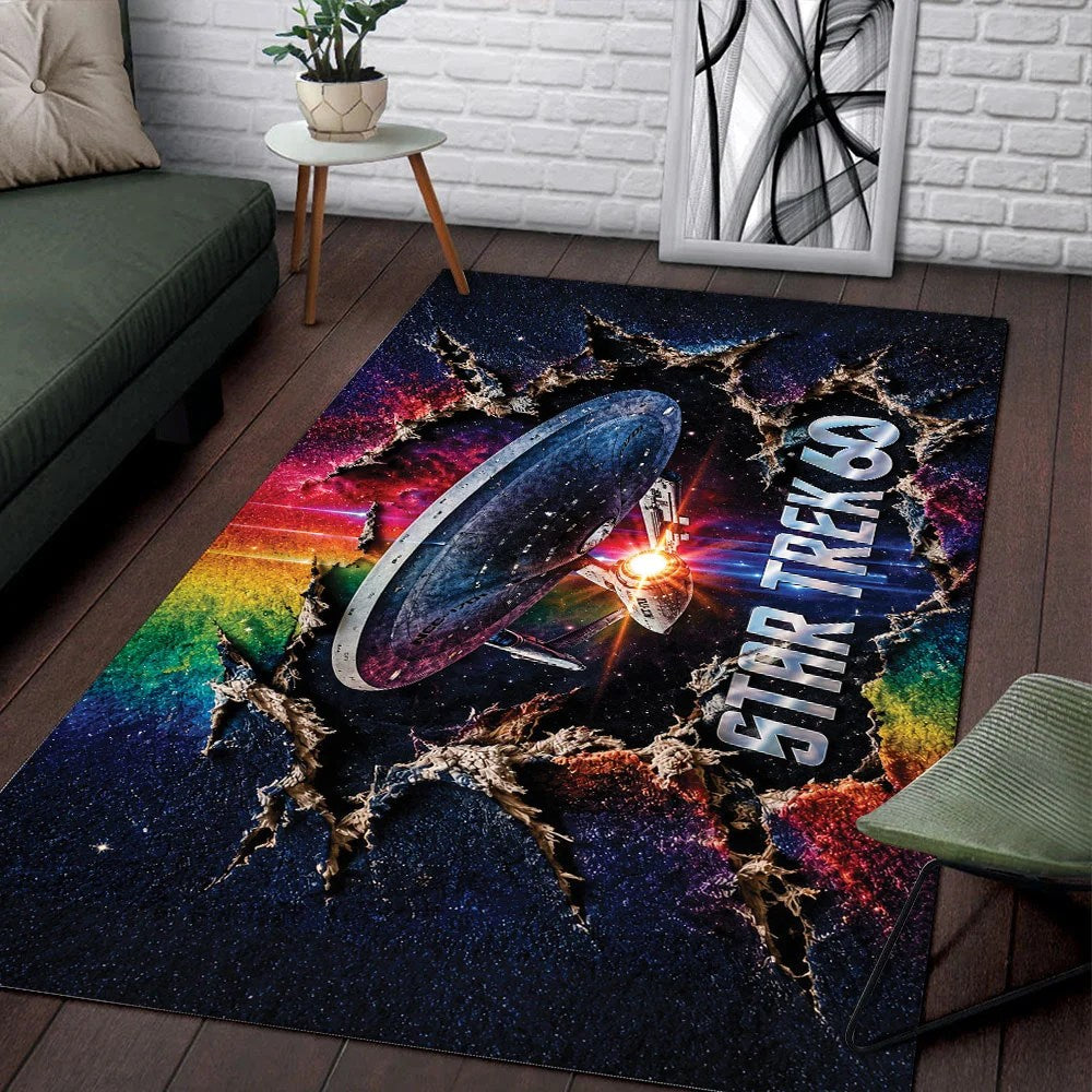 Star Trek 60th Anniversary Rectangular Rug – TMTHU9255