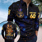 Star Trek 60th Anniversary Zip Polo Shirt – HOATT16408