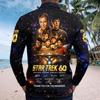Star Trek 60th Anniversary Zip Polo Shirt – HOATT16408