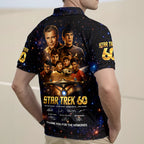 Star Trek 60th Anniversary Zip Polo Shirt – HOATT16408