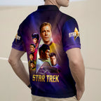 Star Trek 60th Anniversary Zip Polo Shirt – HOATT17598
