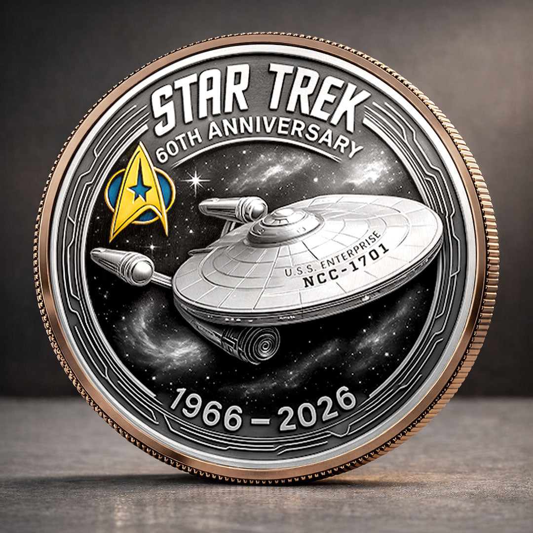 Star Trek 60th Anniversary Commemorative Coin – HOATT16587