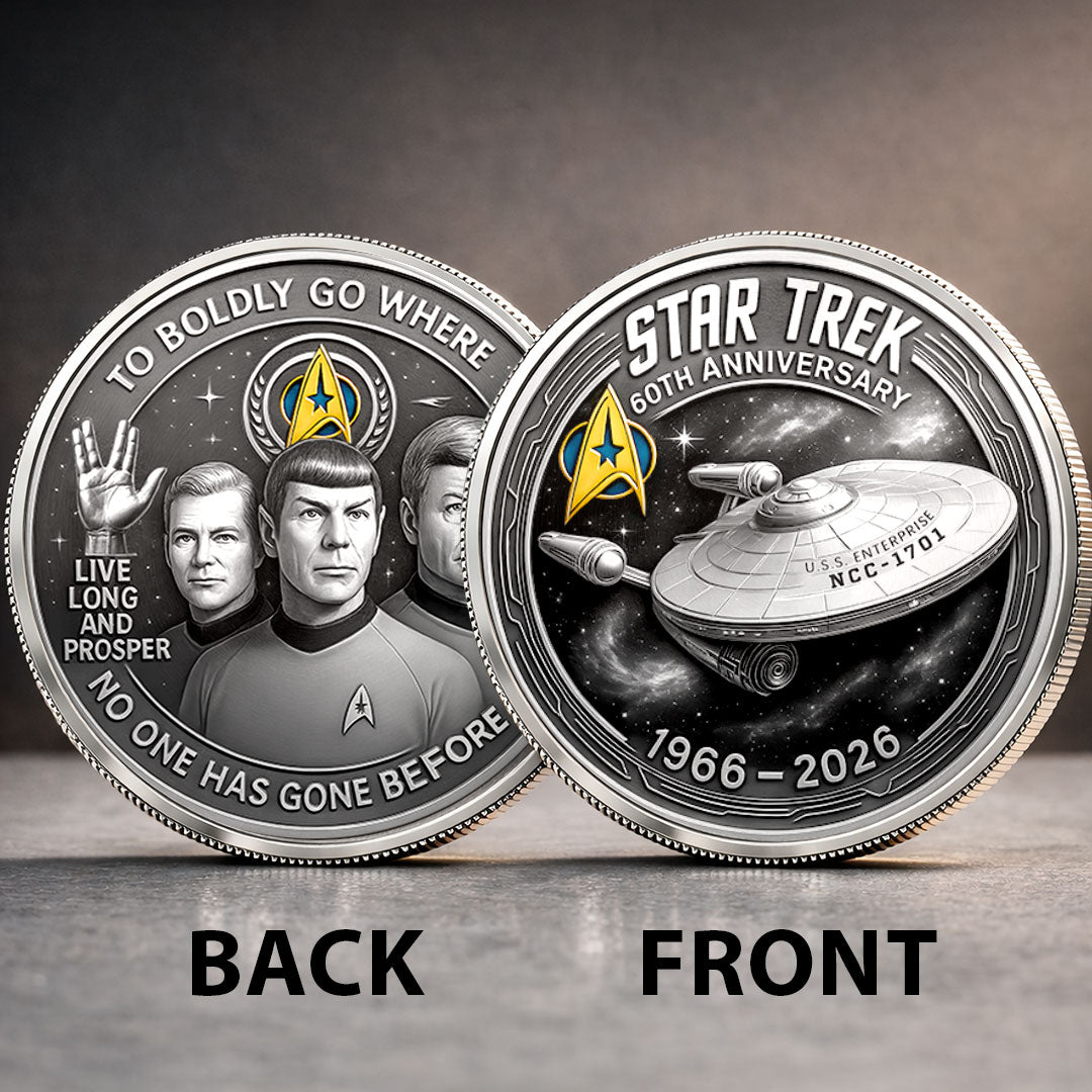 Star Trek 60th Anniversary Commemorative Coin – HOATT16587
