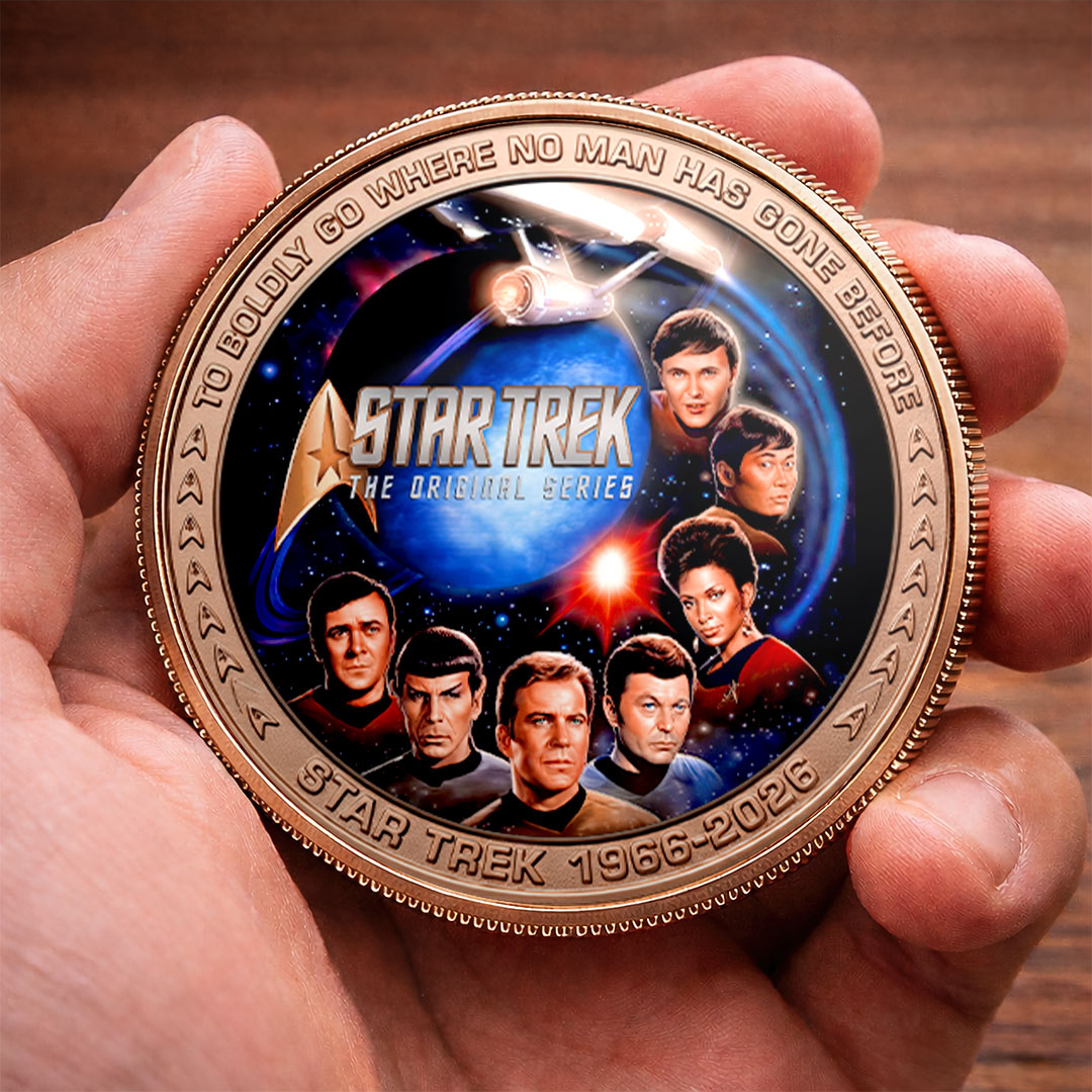 Star Trek 60th Anniversary Commemorative Coin – HOATT17852