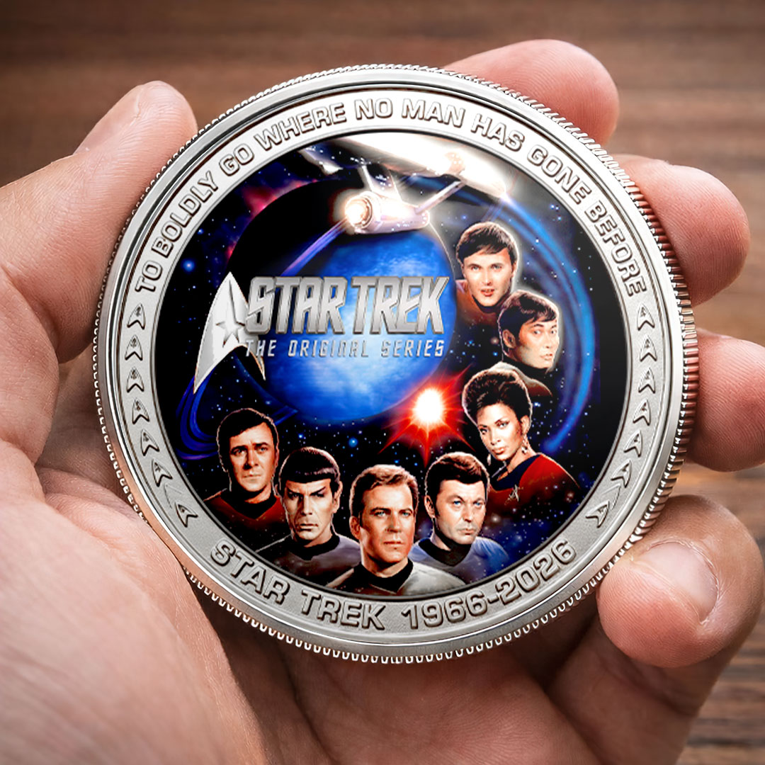 Star Trek 60th Anniversary Commemorative Coin – HOATT17852