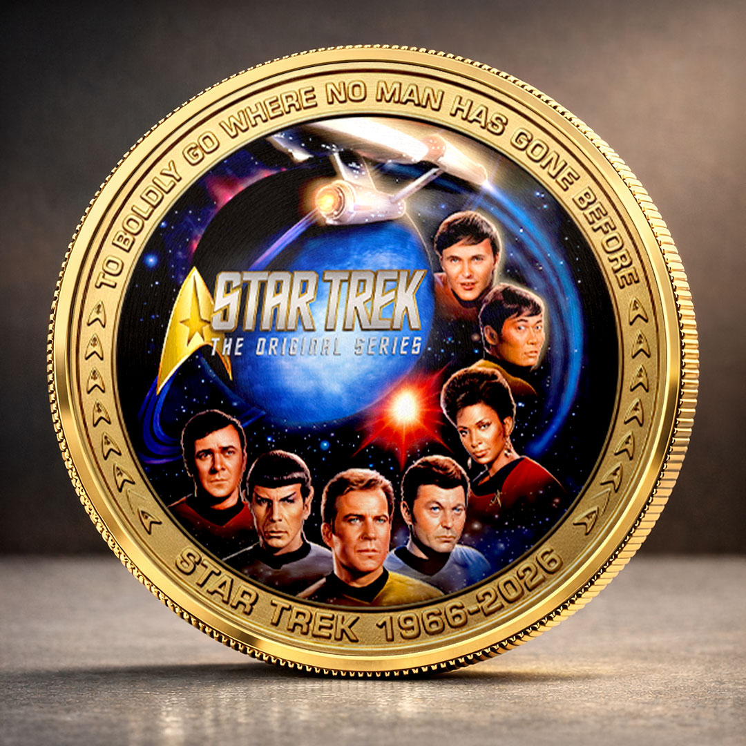 Star Trek 60th Anniversary Commemorative Coin – HOATT17852