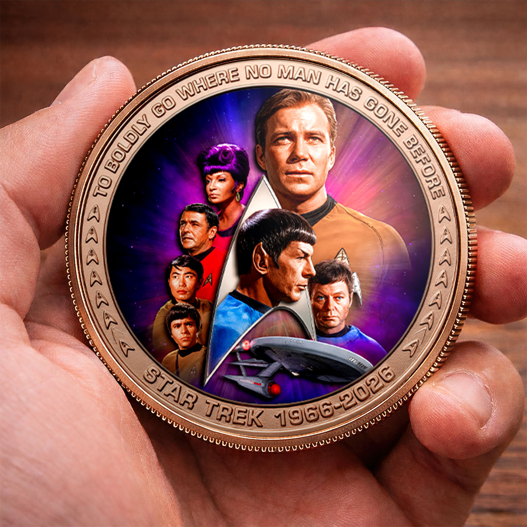 Star Trek 60th Anniversary Commemorative Coin – HOATT17856