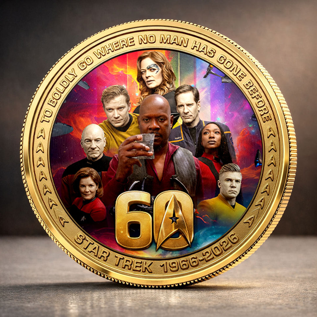 Star Trek 60th Anniversary Commemorative Coin – HOATT17915