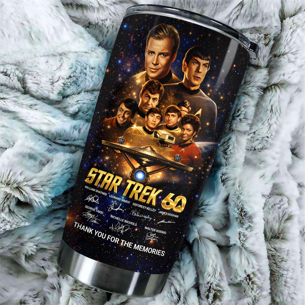 Personalized Star Trek 60th Anniversary Tumbler Cup – HOATT16353
