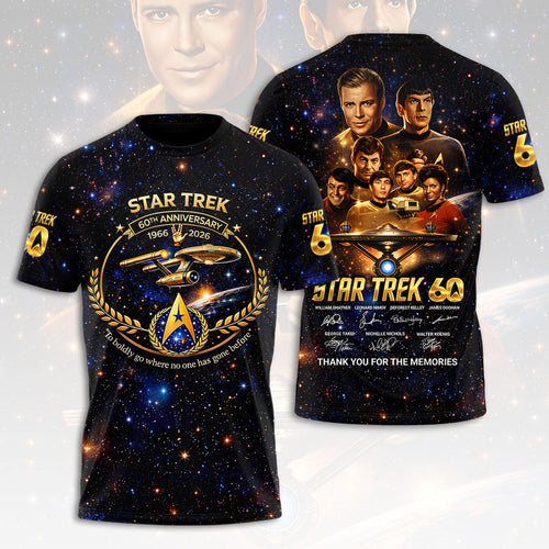 Star Trek 60th Anniversary 3D Apparel – HOATT16330