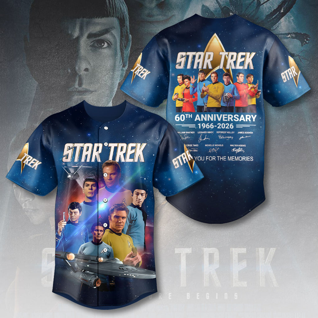 Star Trek Baseball Jersey – HOATT 10579
