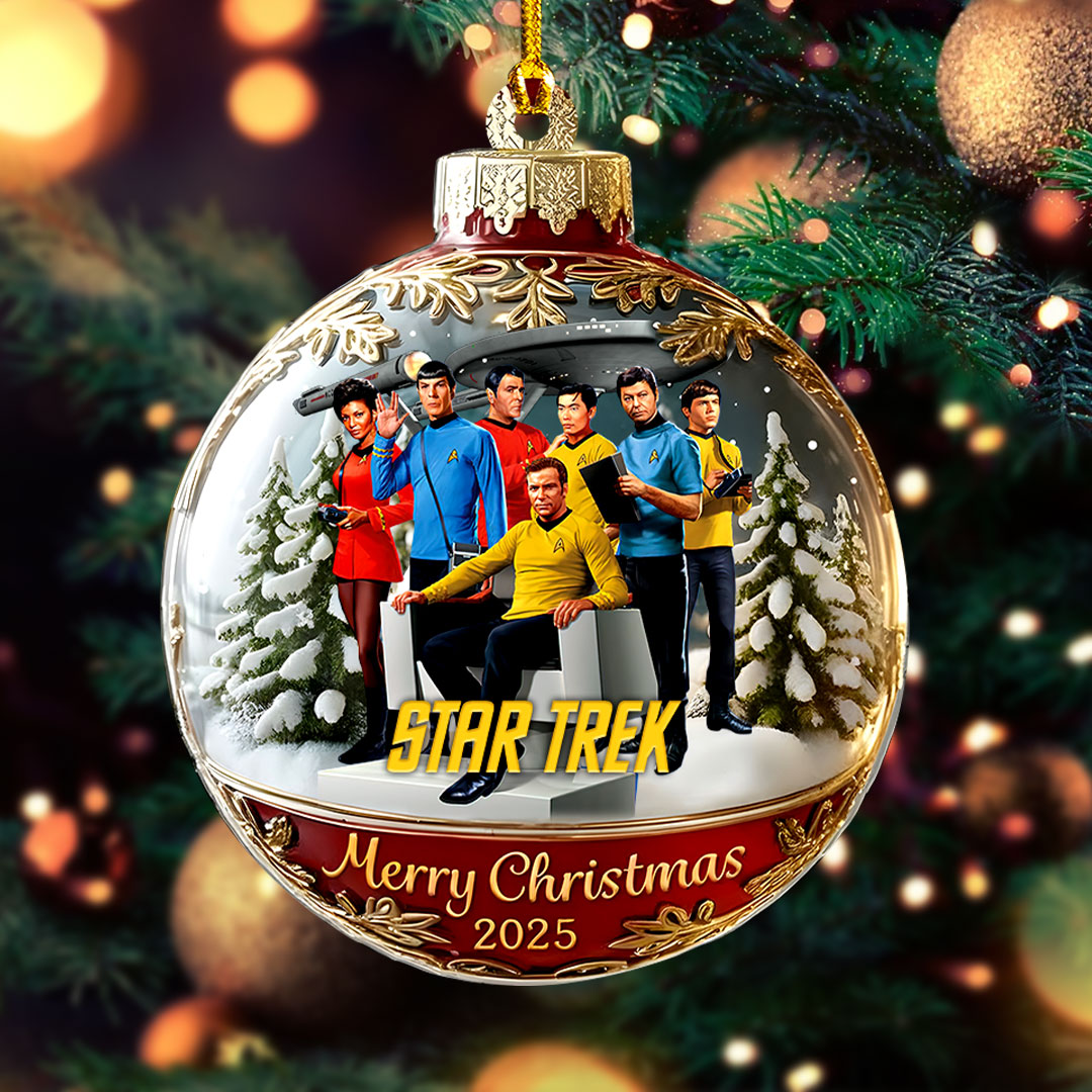 Star Trek Custom Shape 2-sided Acrylic Ornament – HOATT14812
