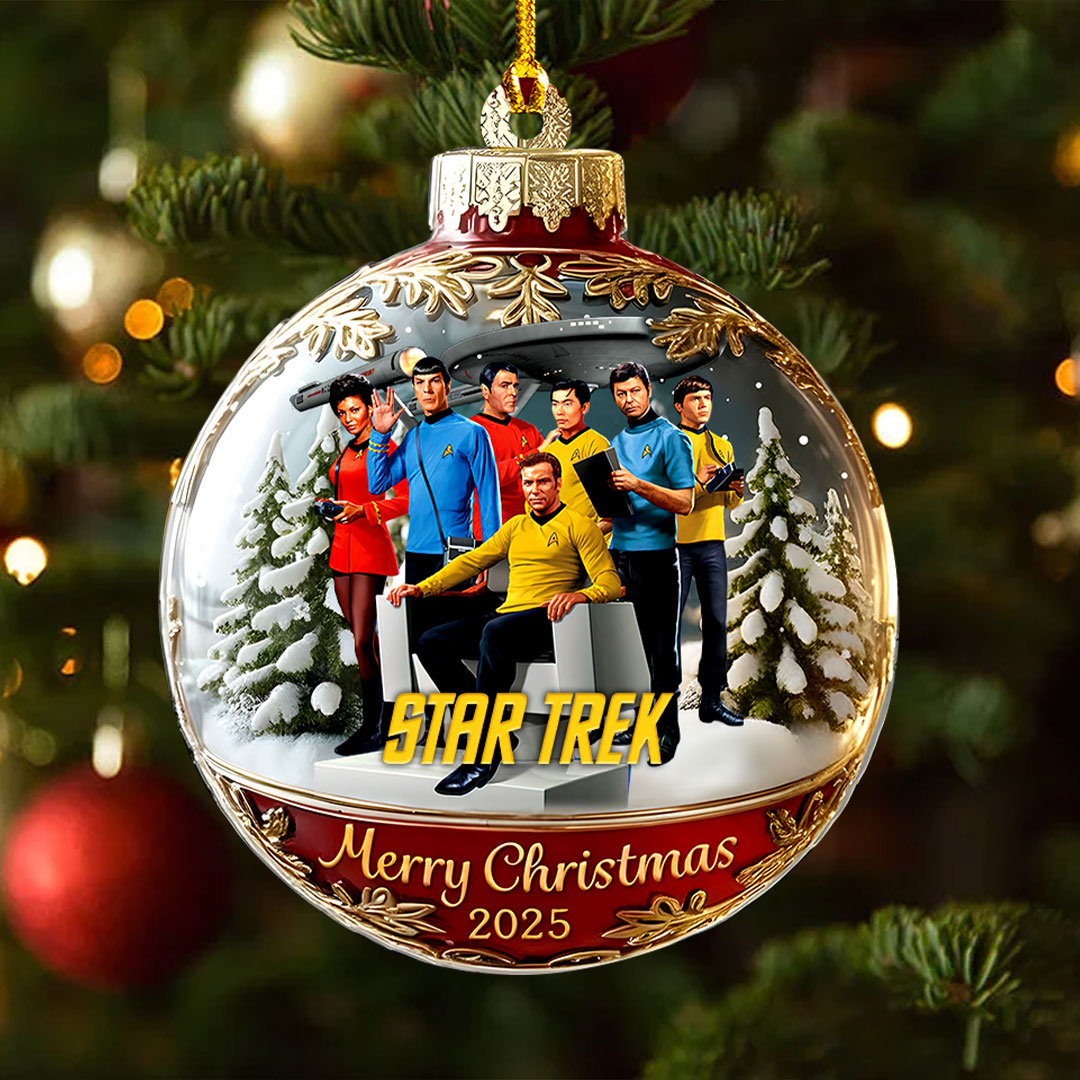 Star Trek Custom Shape 2-sided Acrylic Ornament – HOATT14812