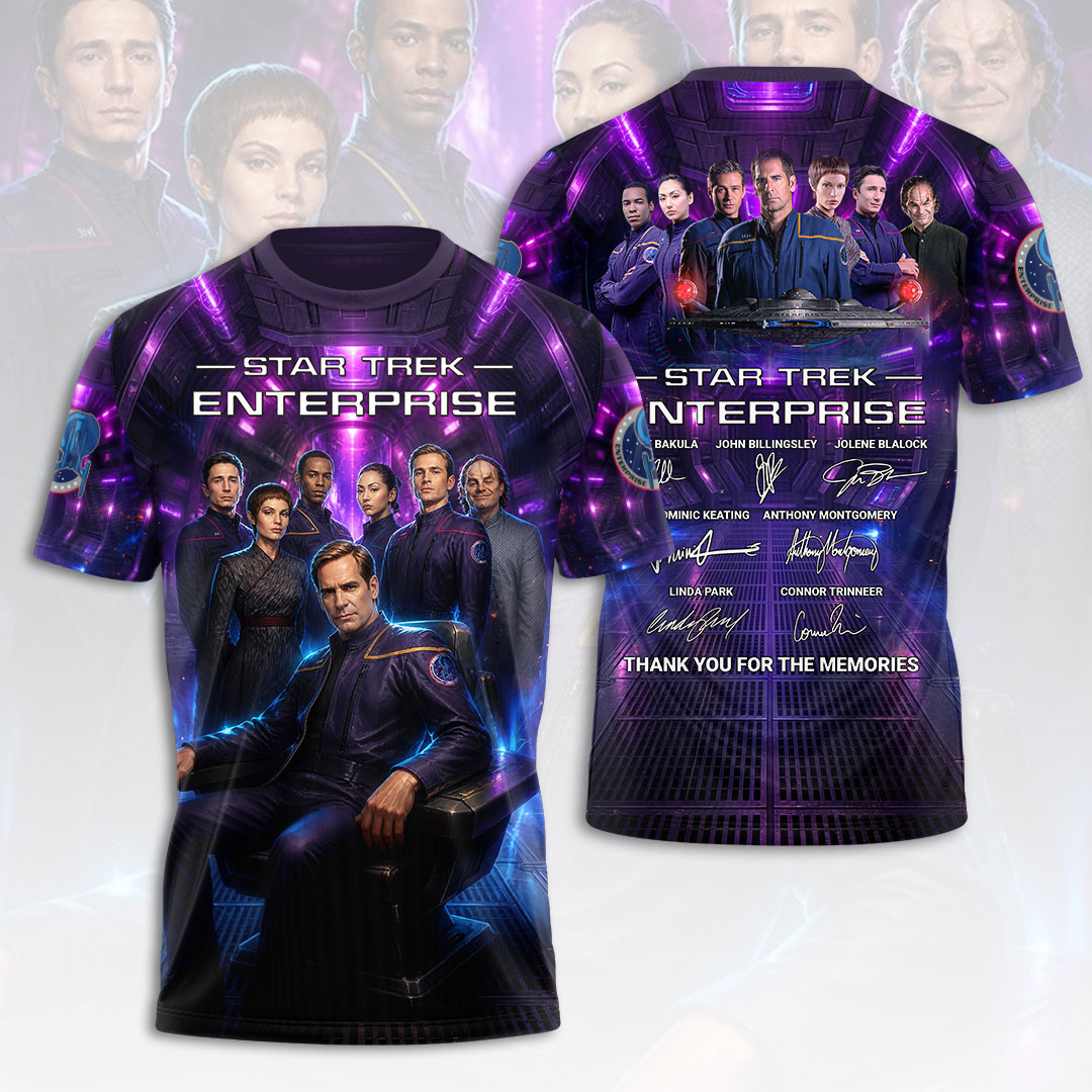 Star Trek: Enterprise 3D Apparel – HOATT19910