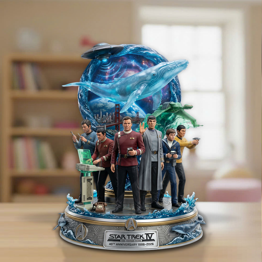 Star Trek IV: The Voyage Home Custom Shape Acrylic Plaque – TMTHU6357