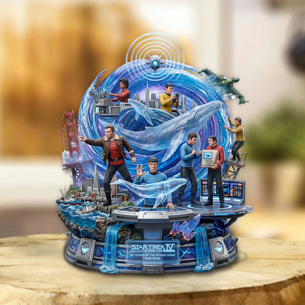 Star Trek IV: The Voyage Home Custom Shape Acrylic Plaque – TMTHU6359