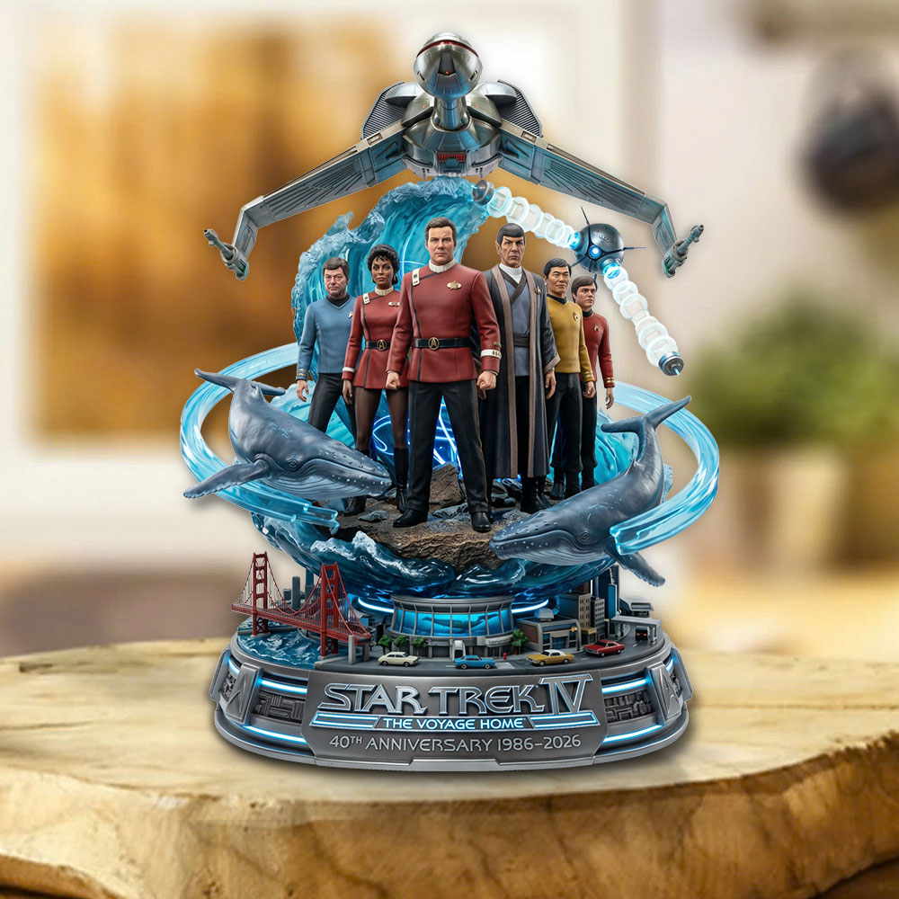 Star Trek IV: The Voyage Home Custom Shape Acrylic Plaque – TMTHU6438