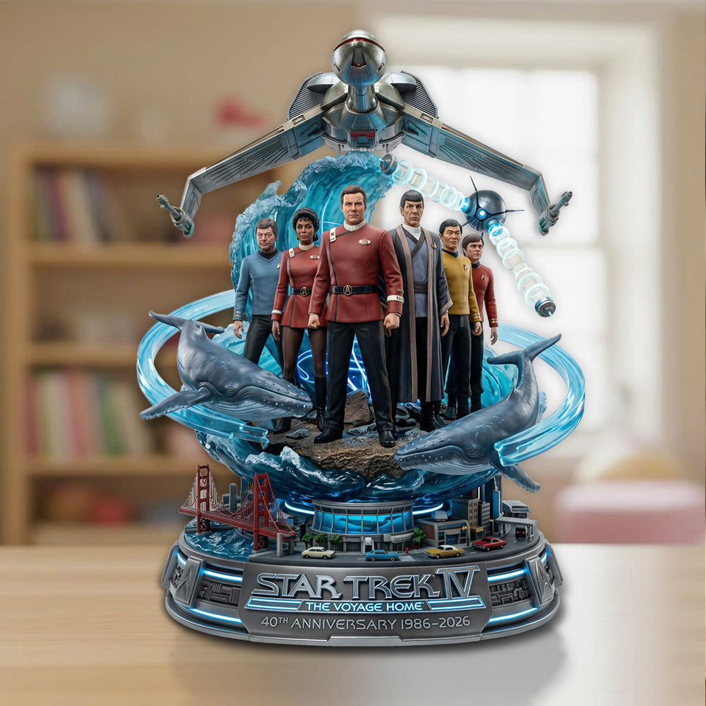 Star Trek IV: The Voyage Home Custom Shape Acrylic Plaque – TMTHU6438