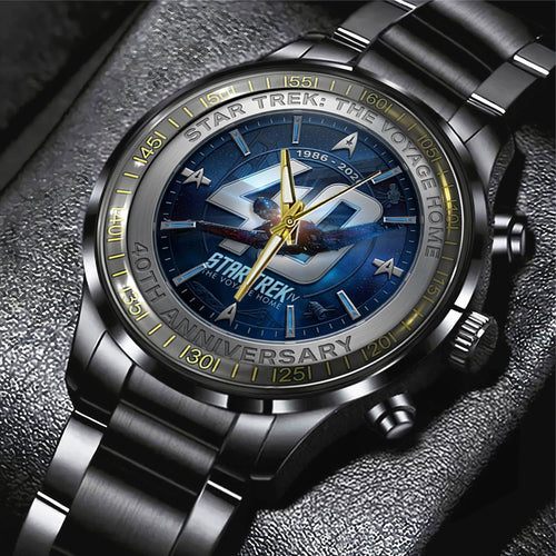 Star Trek IV: The Voyage Home Black Stainless Steel Watch – TMTHU6668