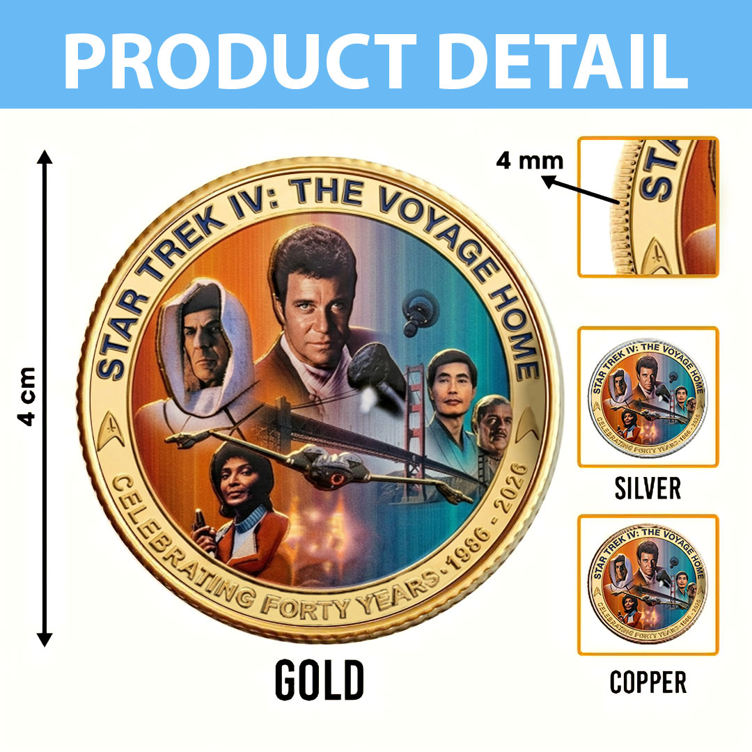 Star Trek IV: The Voyage Home Commemorative Coin – TMTHU6358