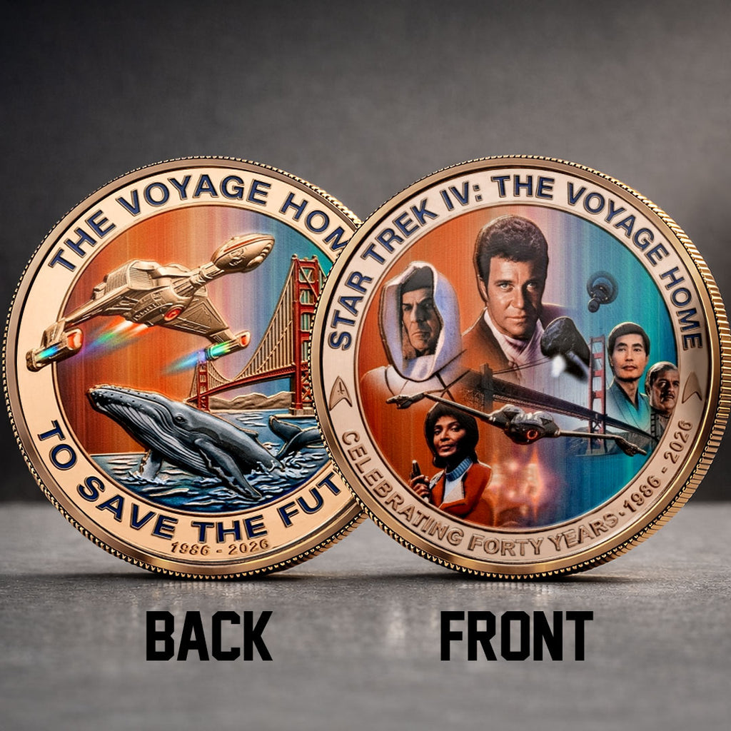 Star Trek IV: The Voyage Home Commemorative Coin – TMTHU6358