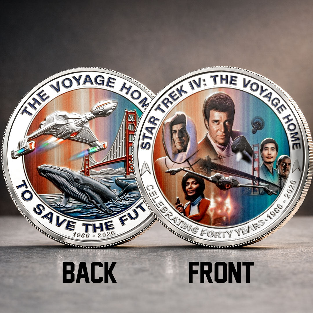 Star Trek IV: The Voyage Home Commemorative Coin – TMTHU6358
