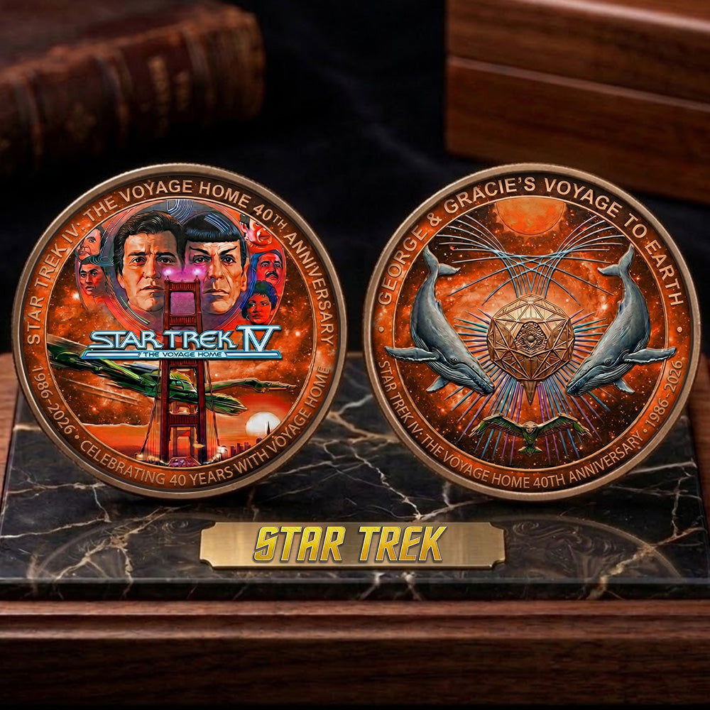 Star Trek IV: The Voyage Home Commemorative Coin – TMTHU6441
