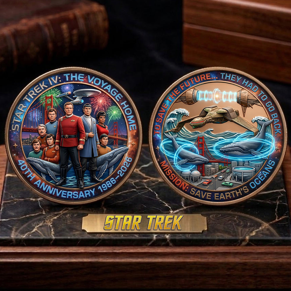Star Trek IV: The Voyage Home Commemorative Coin – TMTHU6442