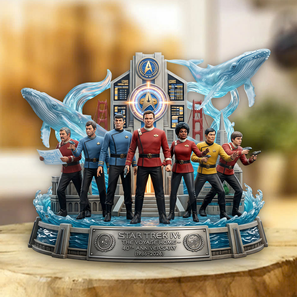 Star Trek IV: The Voyage Home Custom Shape Acrylic Plaque – TMTHU6619