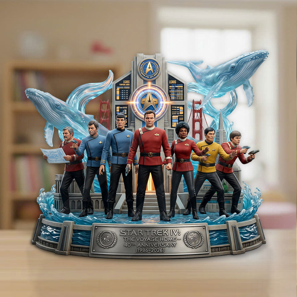 Star Trek IV: The Voyage Home Custom Shape Acrylic Plaque – TMTHU6619