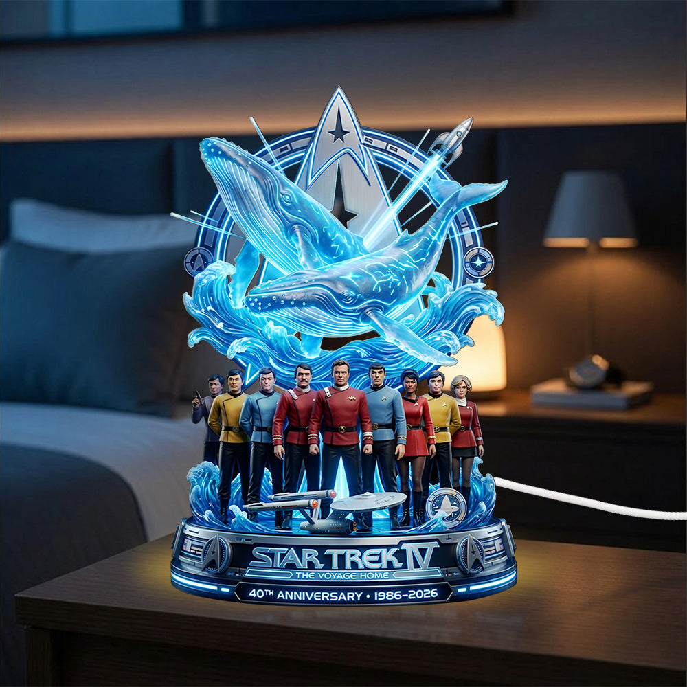 Star Trek IV: The Voyage Home Custom Shape Acrylic Light Box – TMTHU6903