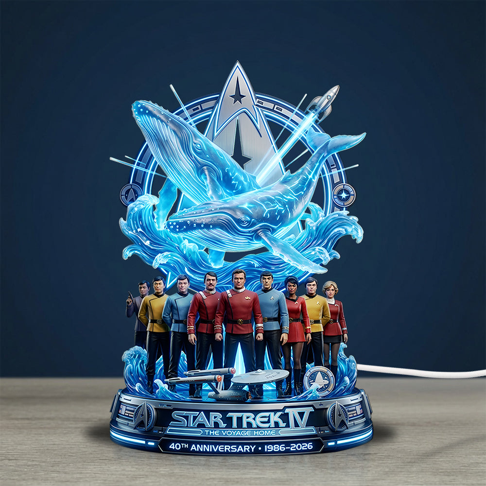 Star Trek IV: The Voyage Home Custom Shape Acrylic Light Box – TMTHU6903