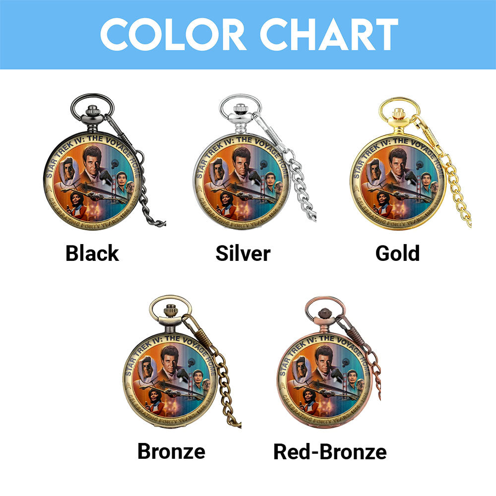 Star Trek IV: The Voyage Home Pocket Watch – TMTHU6437