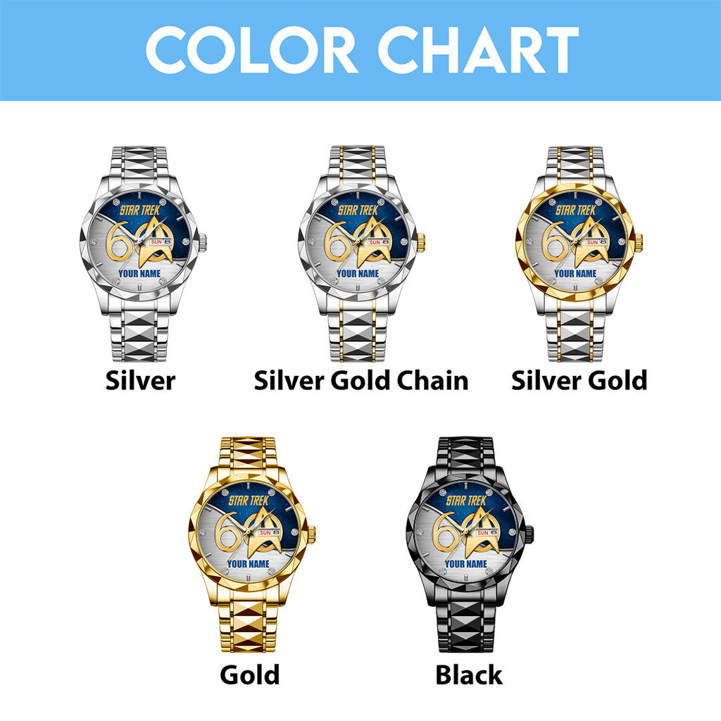 Personalized Star Trek Alloy Luxury Quartz Watch – HOATT 11671