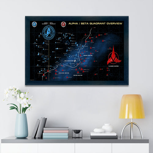 Star Trek Rectangle Canvas With Inner Frame – TMTHU6681
