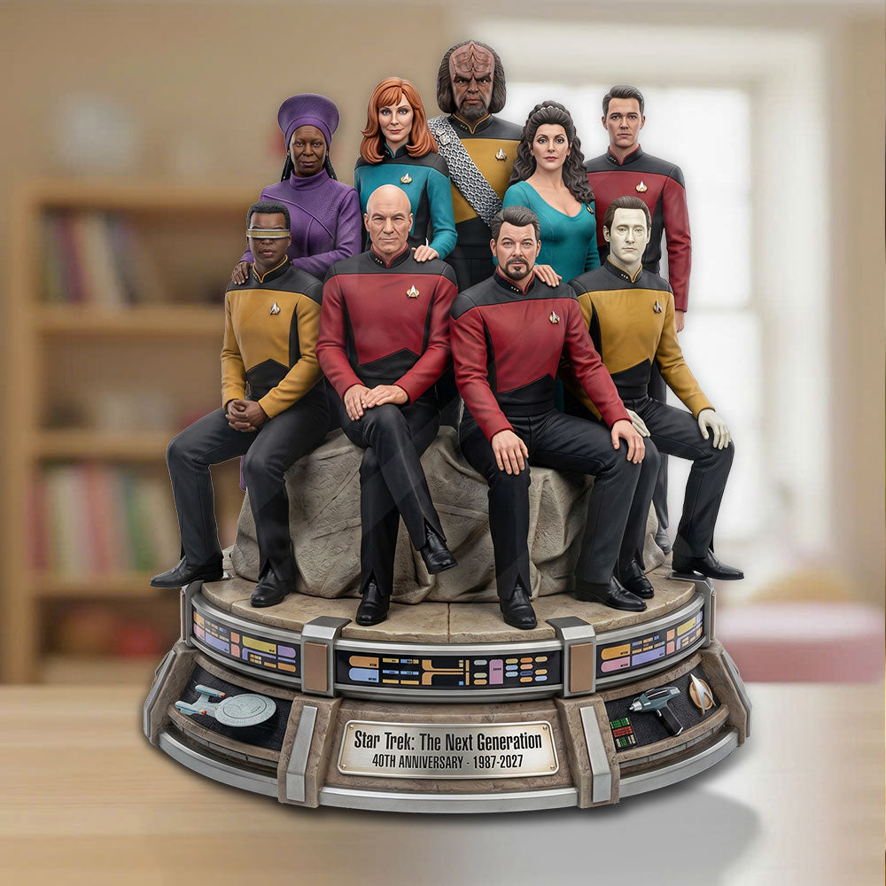 Star Trek: The Next Generation Custom Shape Acrylic Plaque – TMTHU6245