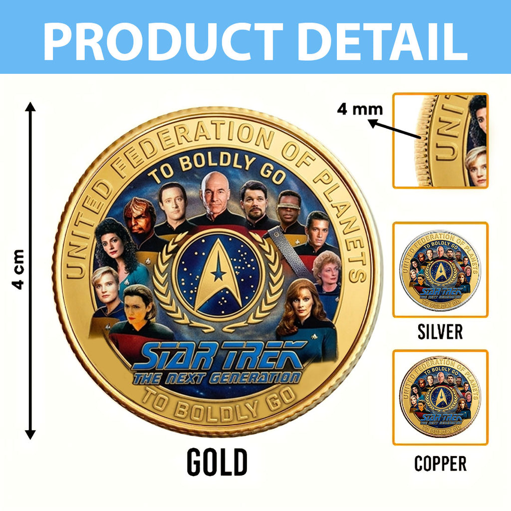Star Trek: The Next Generation Commemorative Coin – TMTHU6355