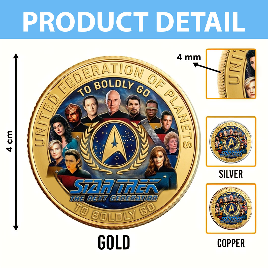 Star Trek: The Next Generation Commemorative Coin – TMTHU6355