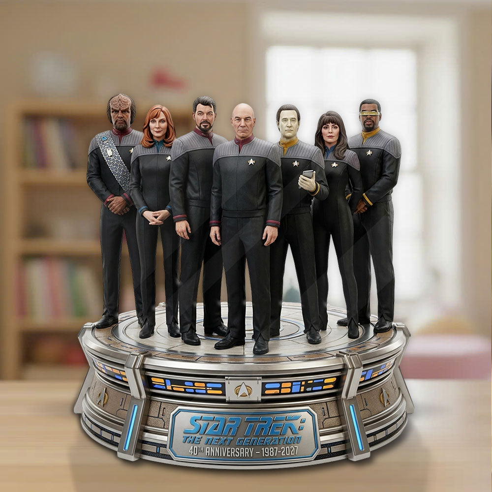 Star Trek: The Next Generation Custom Shape Acrylic Plaque – TMTHU6356