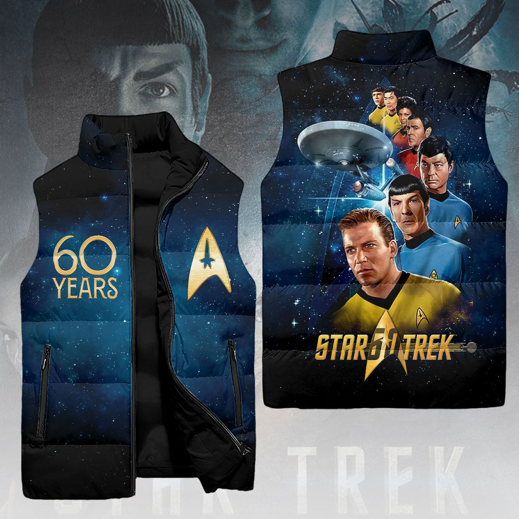 Star Trek: The Original Series 60th Anniversary 3D Sleeveless Down Jacket – HOATT14050