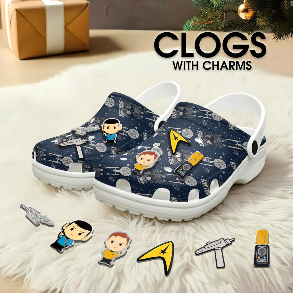 Star Trek: The Original Series 60th Anniversary Custom Clogs – HOATT14823