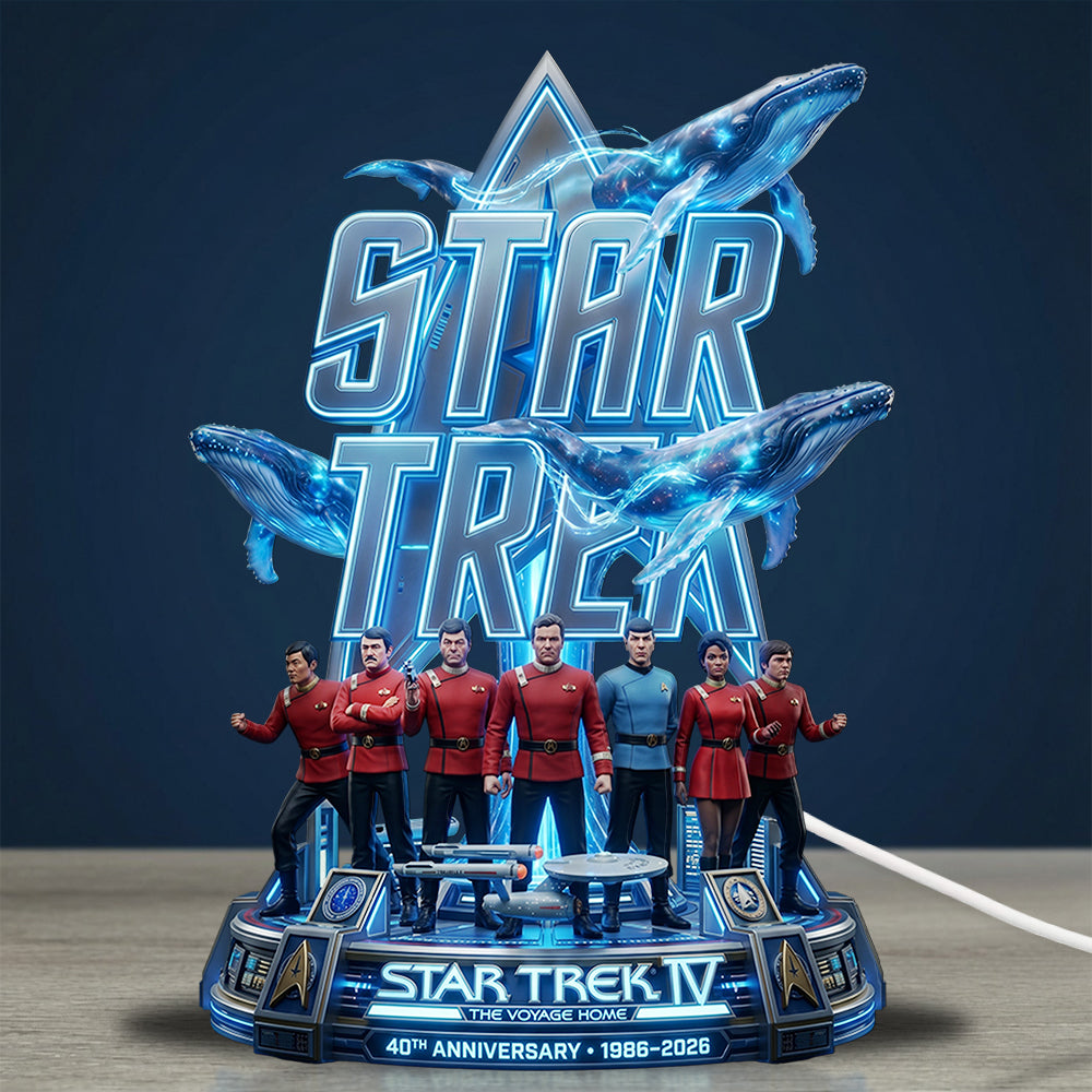 Star Trek IV: The Voyage Home Custom Shape Acrylic Light Box – TMTHU6657